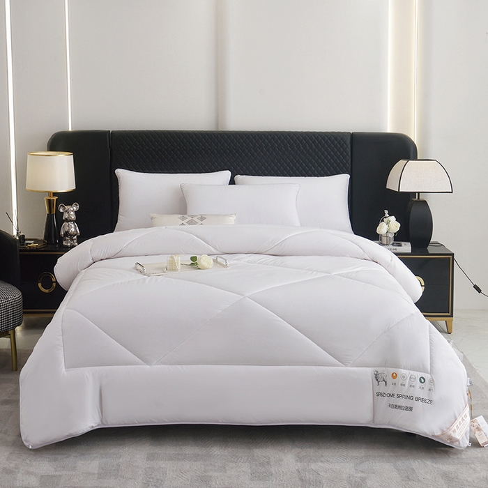 （总）美丽折家纺 2025新款羊绒被纯色系列