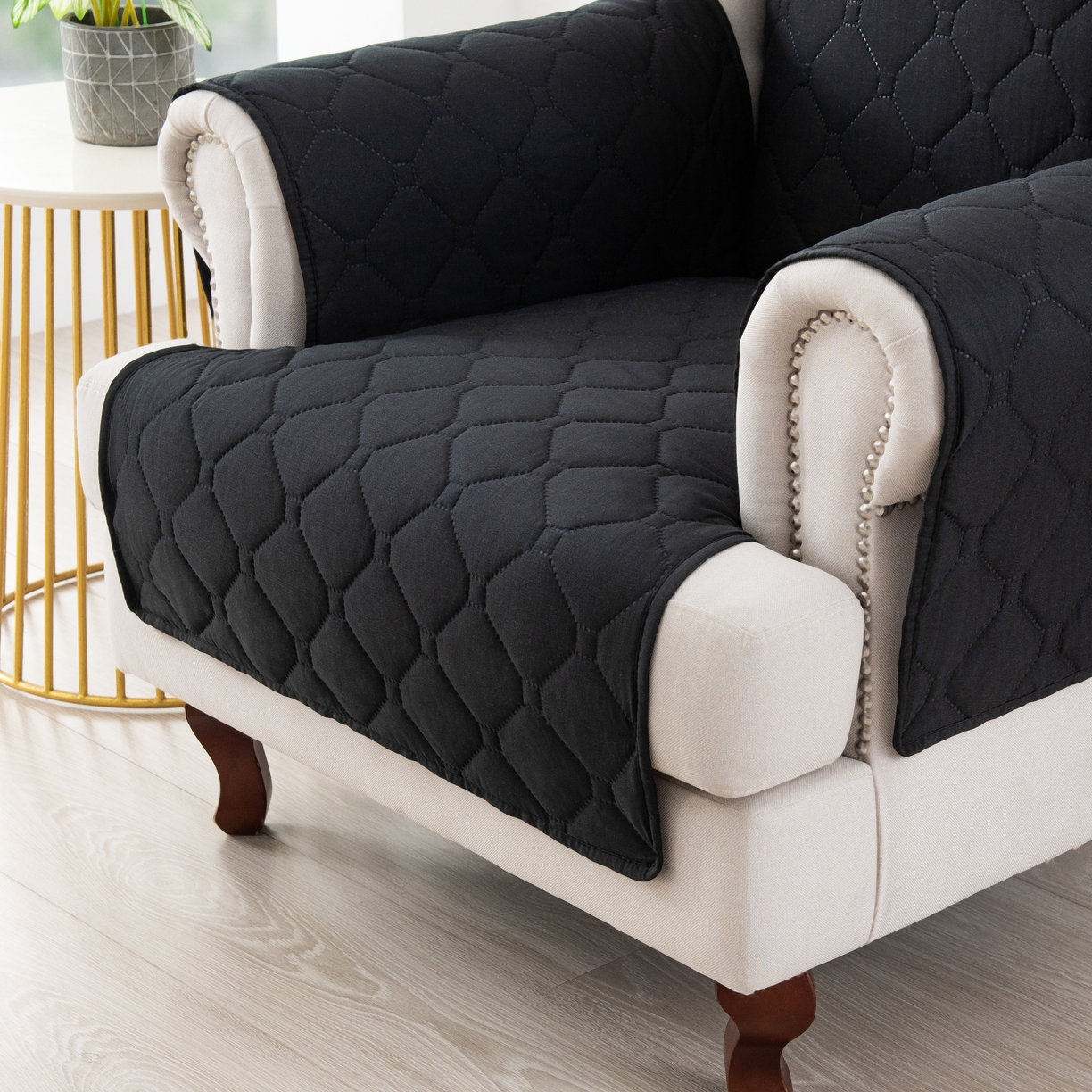 91家纺网 家纺一手货源 找家纺 飞翔家纺 2025新款加棉老虎椅椅垫 黑色