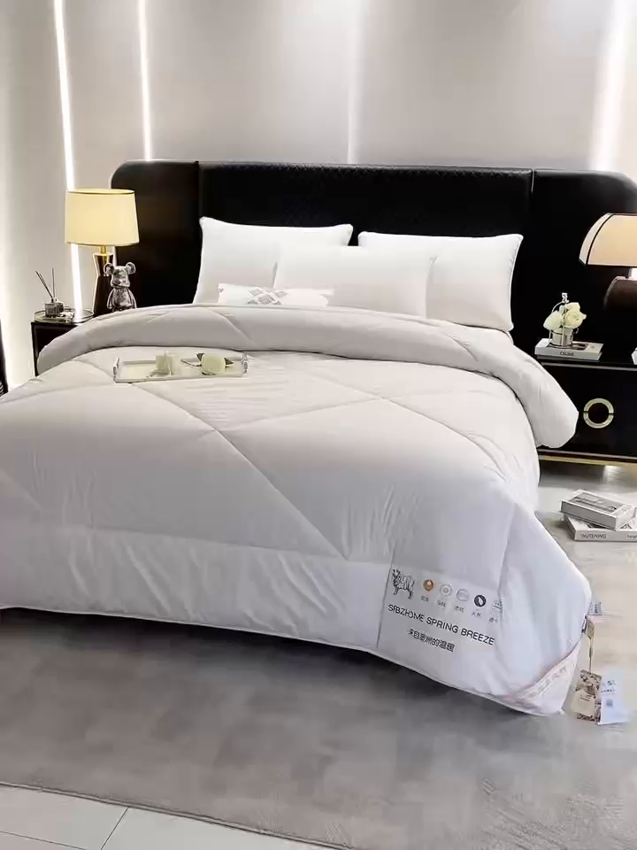 91家纺网 家纺一手货源 找家纺 （总）美丽折家纺 2025新款羊绒被纯色系列