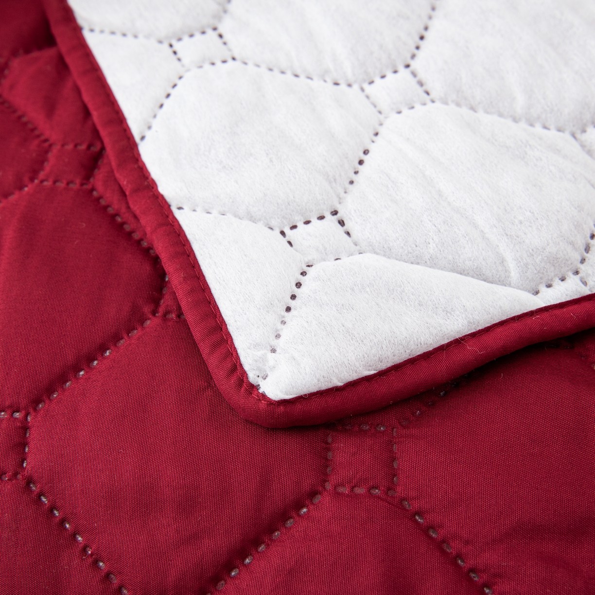 91家纺网 家纺一手货源 找家纺 飞翔家纺 2025新款加棉老虎椅椅垫 酒红色