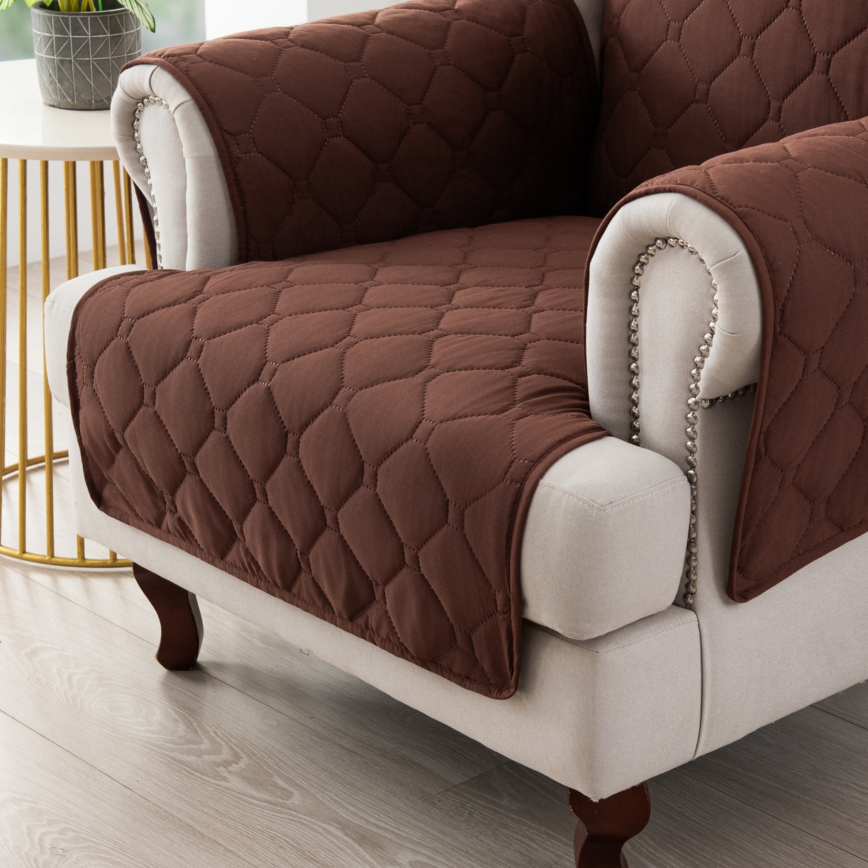 91家纺网 家纺一手货源 找家纺 飞翔家纺 2025新款加棉老虎椅椅垫 咖啡色