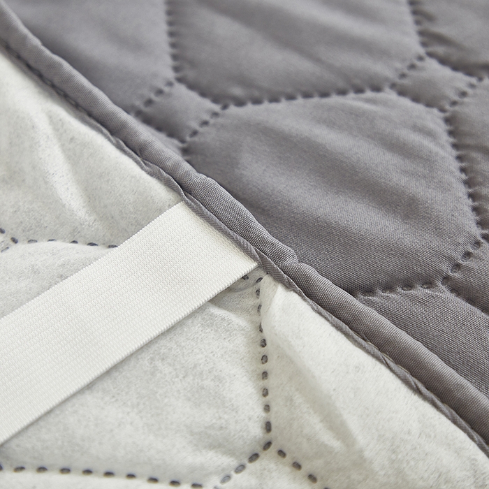 91家纺网 家纺一手货源 找家纺 飞翔家纺 2025新款加棉沙发套沙发垫 灰色