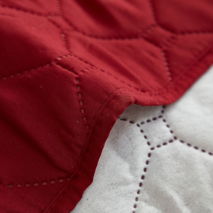 91家纺网 家纺一手货源 找家纺 飞翔家纺 2025新款加棉沙发套沙发垫 红色