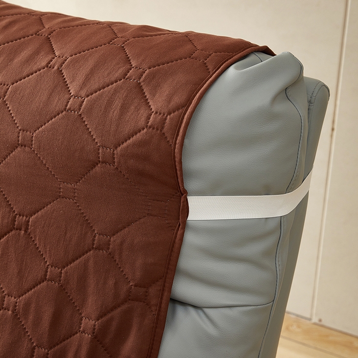 91家纺网 家纺一手货源 找家纺 飞翔家纺 2025新款加棉芝华士沙发垫椅套 咖色