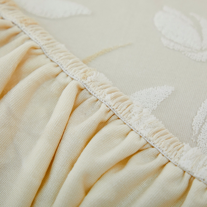 91家纺网 家纺一手货源 找家纺 飞翔家纺 2025新款知秋沙发套 知秋-米色