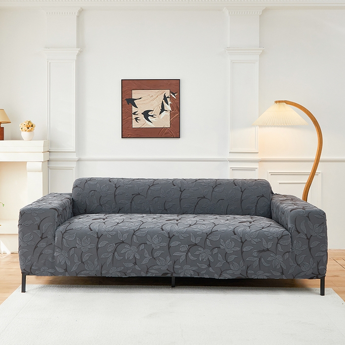 飛翔家紡 2025新款知秋沙發套 知秋-深灰