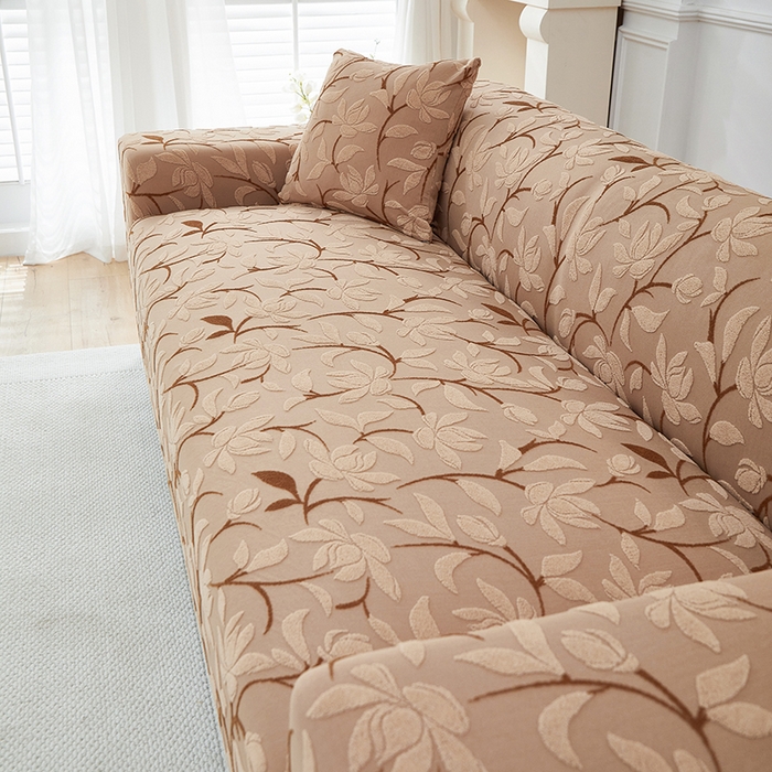 91家纺网 家纺一手货源 找家纺 飞翔家纺 2025新款知秋沙发套 知秋-驼色