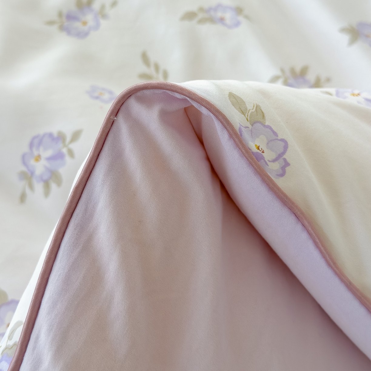 91家纺网 家纺一手货源 找家纺 蓝冰家纺 2025新款亚朵棉印花大豆冬被被子被芯 雅梦