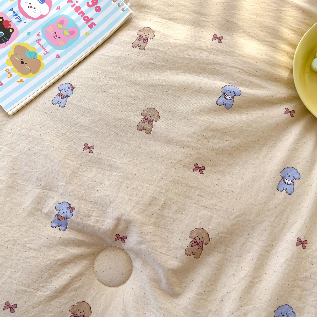 91家纺网 家纺一手货源 找家纺 （总）蓝冰家纺 2025新款亚朵棉印花大豆冬被被子被芯