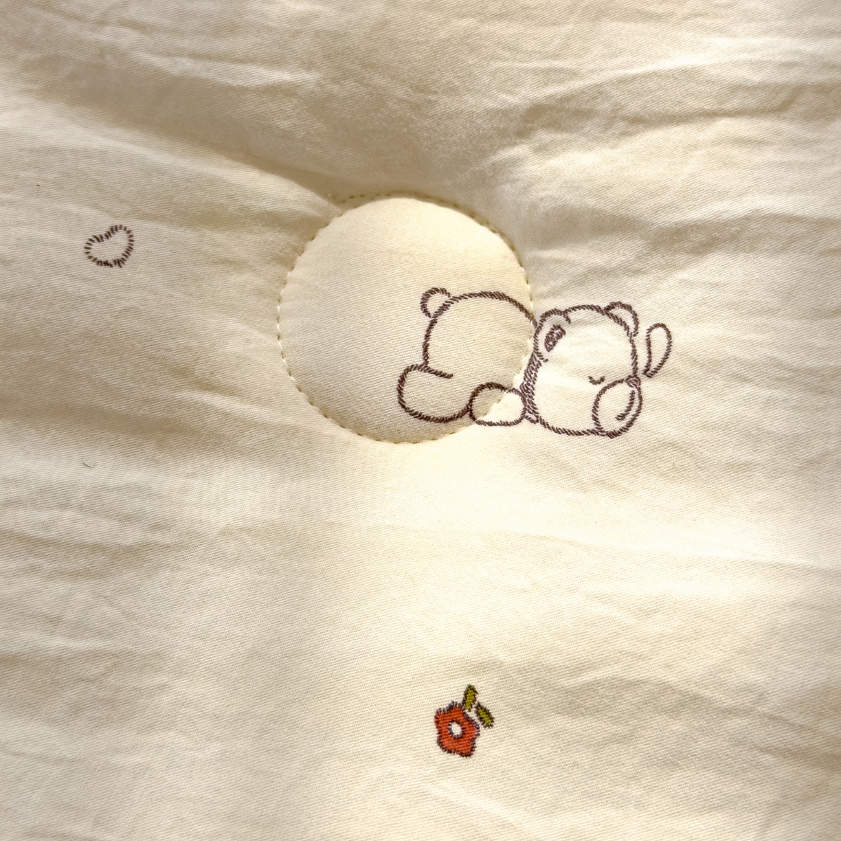 91家纺网 家纺一手货源 找家纺 蓝冰家纺 2025新款亚朵棉印花大豆冬被被子被芯 贪睡熊