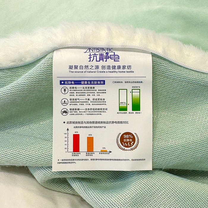 91家纺网 家纺一手货源 找家纺 ME/ERA HOME寐时代 2025新款牛奶绒立体雕花兔毛绒包边单品被套 国色天香