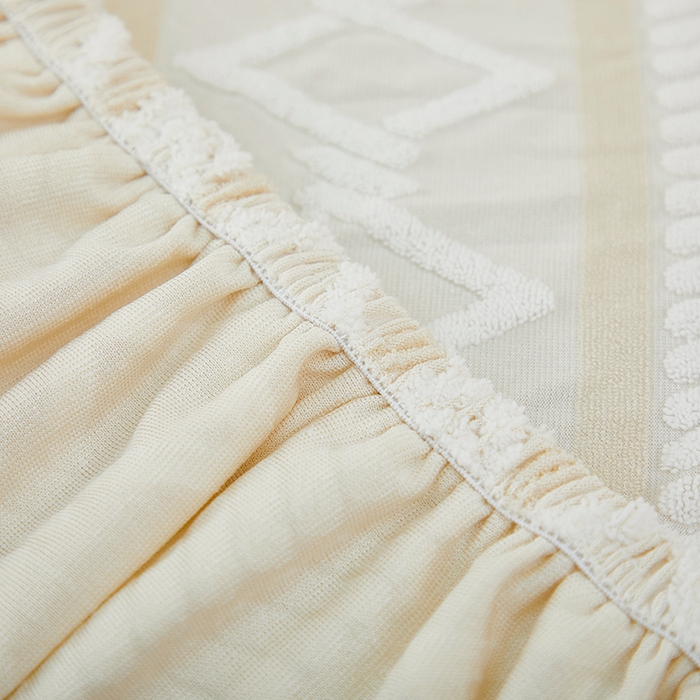 91家纺网 家纺一手货源 找家纺 飞翔家纺 2025新款棕菱沙发套沙发垫 棕菱-米色