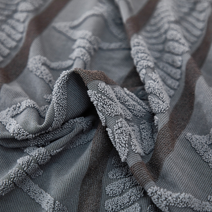 91家纺网 家纺一手货源 找家纺 飞翔家纺 2025新款棕菱沙发套沙发垫 棕菱-深灰