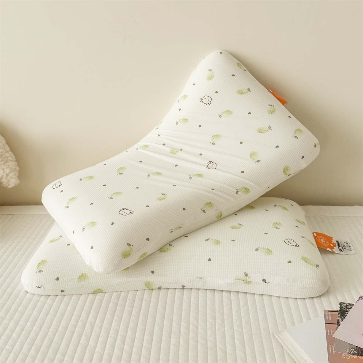 91家纺网 家纺一手货源 找家纺 （总）麦肯锡 2025新款可爱碎花儿童记忆枕-终版