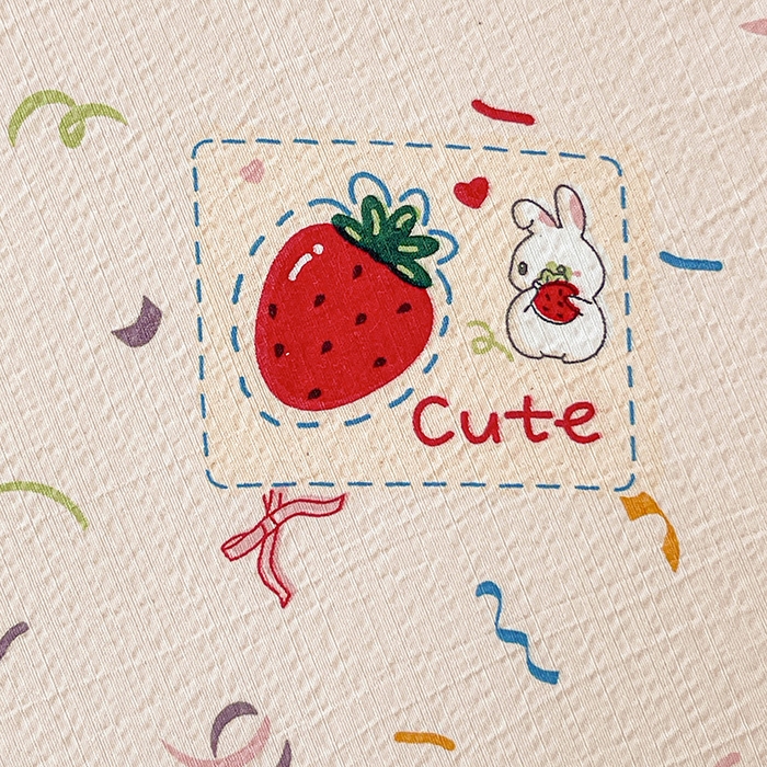 91家纺网 家纺一手货源 找家纺 维娜斯家纺 2025新款A类水洗棉双层纱床单单件 森林派对