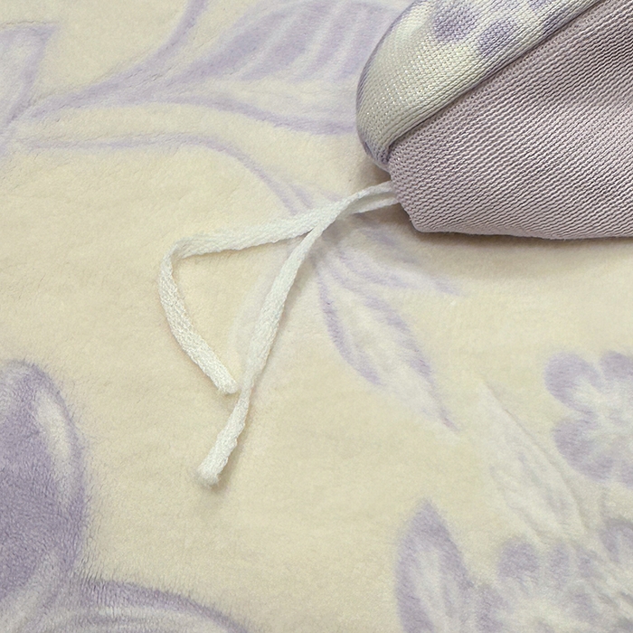 91家纺网 家纺一手货源 找家纺 ME/ERA HOME寐时代 2025新款牛奶绒8.5斤立体雕花兔毛绒包边四件套 花枝飞舞