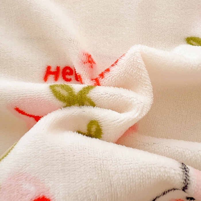 91家纺网 家纺一手货源 找家纺 维娜斯家纺 2025新款卡通牛奶绒印花床单单件 花语岚山