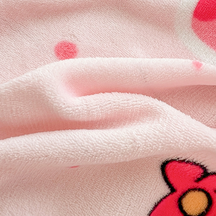 91家纺网 家纺一手货源 找家纺 维娜斯家纺 2025新款卡通牛奶绒印花床笠单件 欢乐猫咪