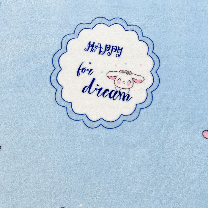 91家纺网 家纺一手货源 找家纺 维娜斯家纺 2025新款卡通牛奶绒印花床笠单件 萌萌哈奇