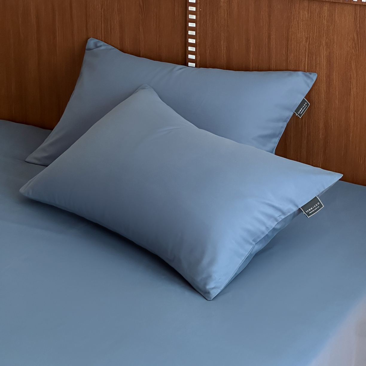 91家纺网 家纺一手货源 找家纺 （总）三味舒屋 2025新款50支磨毛长绒棉纯棉纯色单枕套枕套单件-长期主义