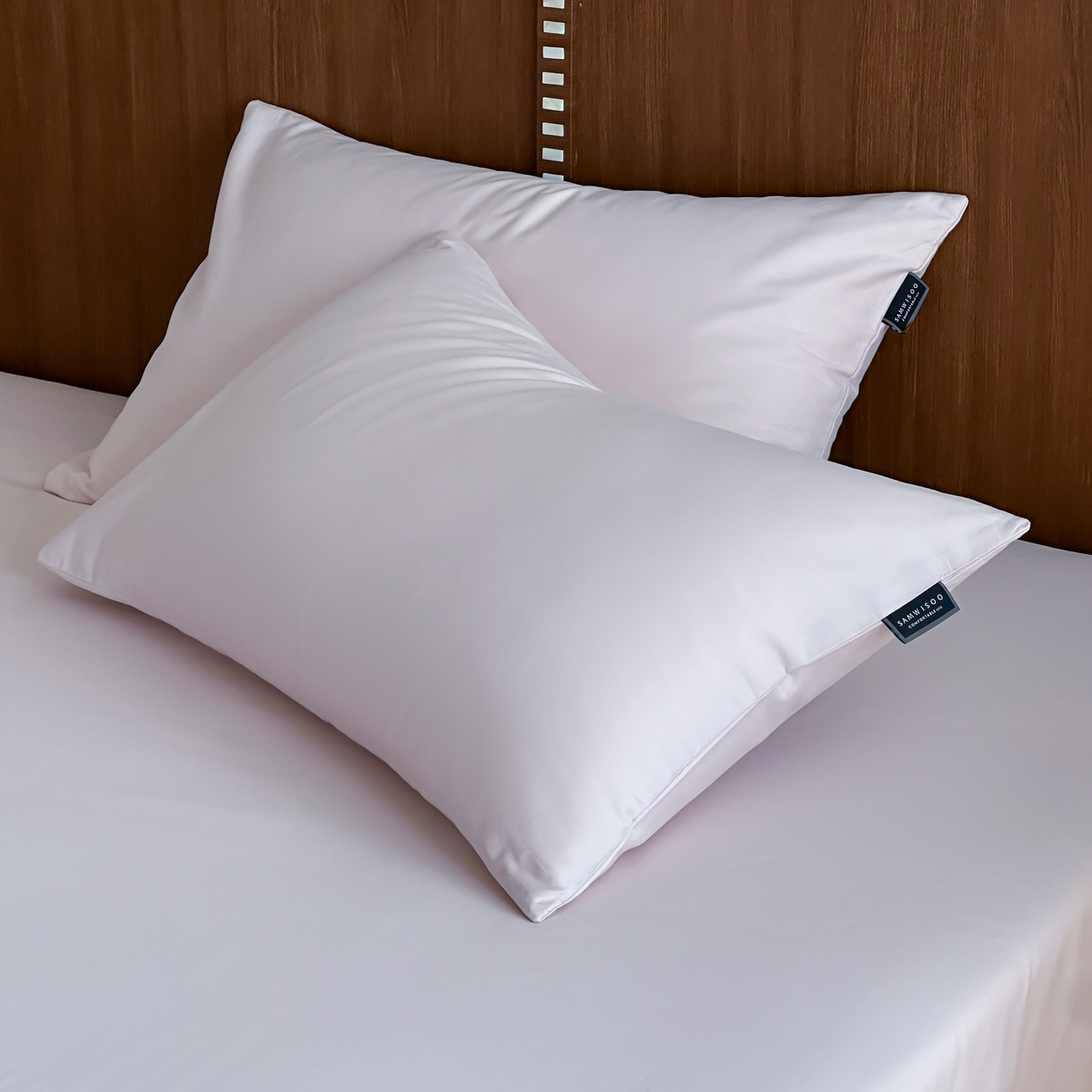 91家纺网 家纺一手货源 找家纺 （总）三味舒屋 2025新款50支磨毛长绒棉纯棉纯色单枕套枕套单件-长期主义