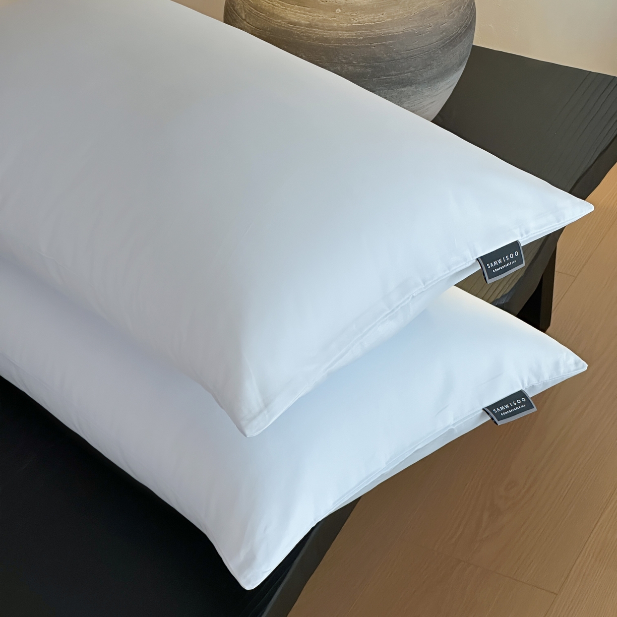 91家纺网 家纺一手货源 找家纺 三味舒屋 2025新款50支磨毛长绒棉纯棉纯色单枕套枕套单件-长期主义 晴天蓝