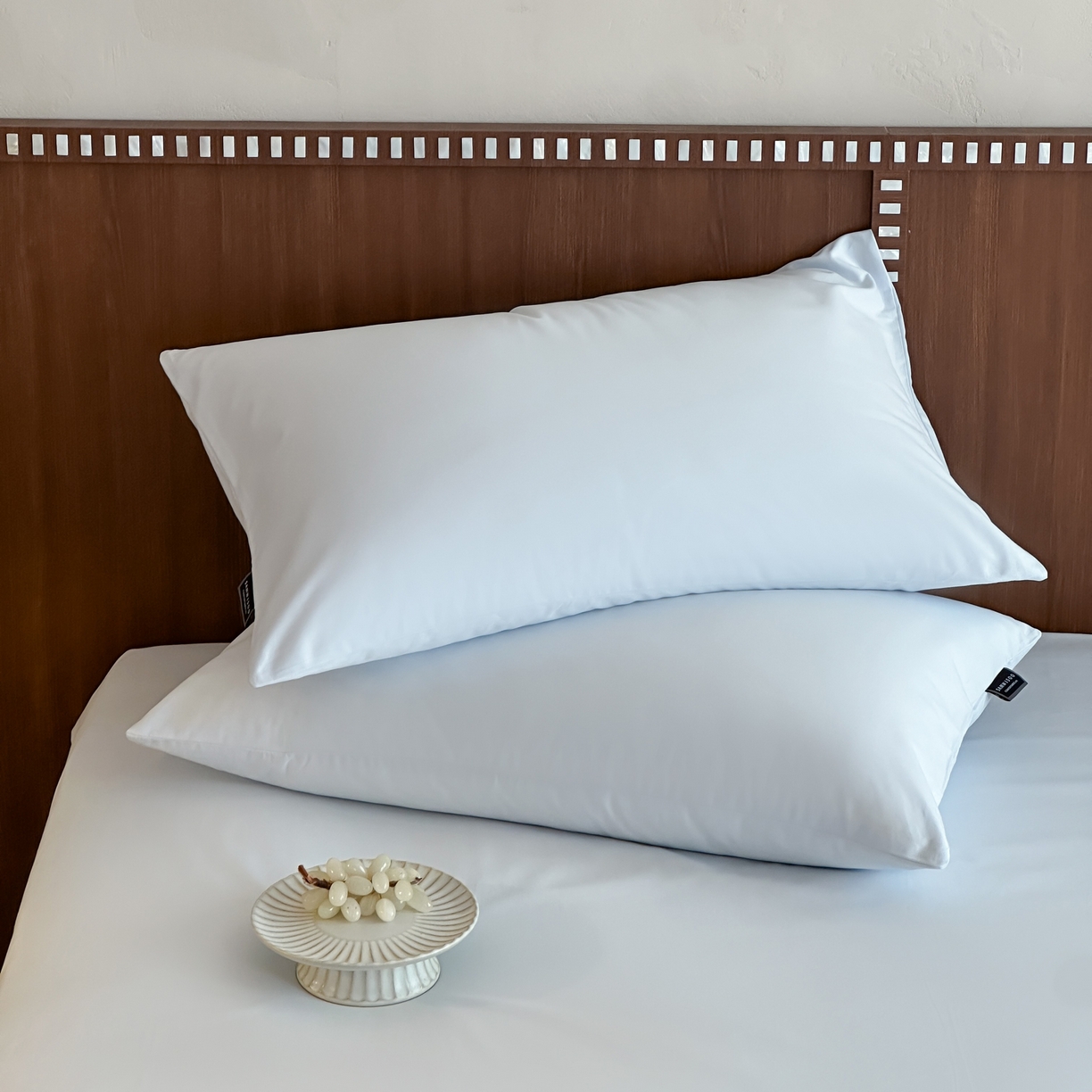 91家纺网 家纺一手货源 找家纺 三味舒屋 2025新款50支磨毛长绒棉纯棉纯色单枕套枕套单件-长期主义 晴天蓝