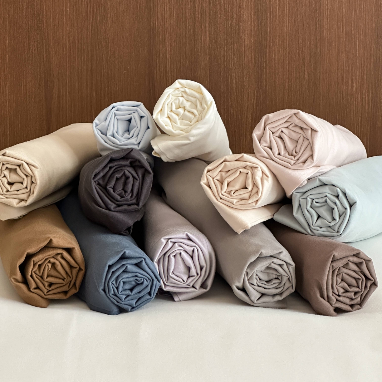 91家纺网 家纺一手货源 找家纺 三味舒屋 2025新款50支磨毛长绒棉纯棉纯色单枕套枕套单件-长期主义 组合图仅供展示不可下单