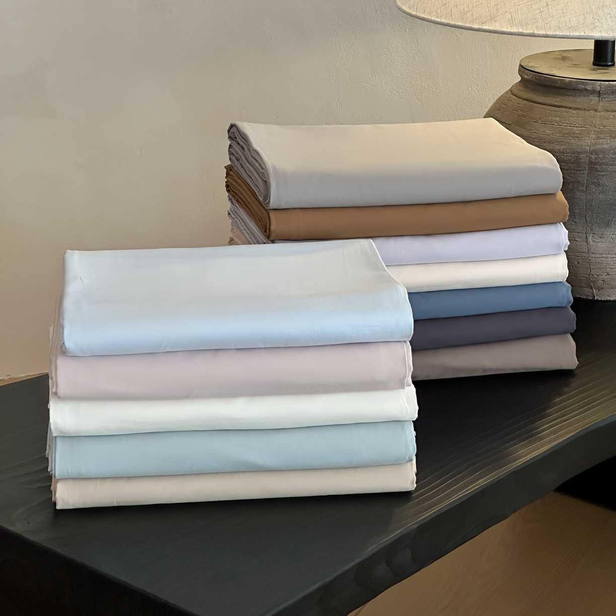 91家纺网 家纺一手货源 找家纺 （总）三味舒屋 2025新款50支磨毛长绒棉纯棉纯色单床单床单单件-长期主义