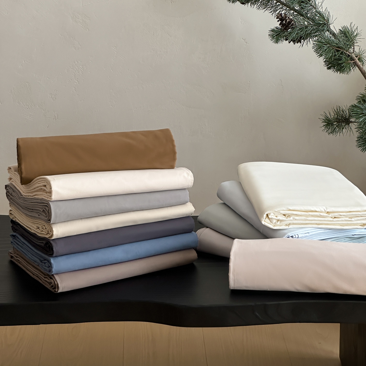 91家纺网 家纺一手货源 找家纺 （总）三味舒屋 2025新款50支磨毛长绒棉纯棉纯色单床单床单单件-长期主义