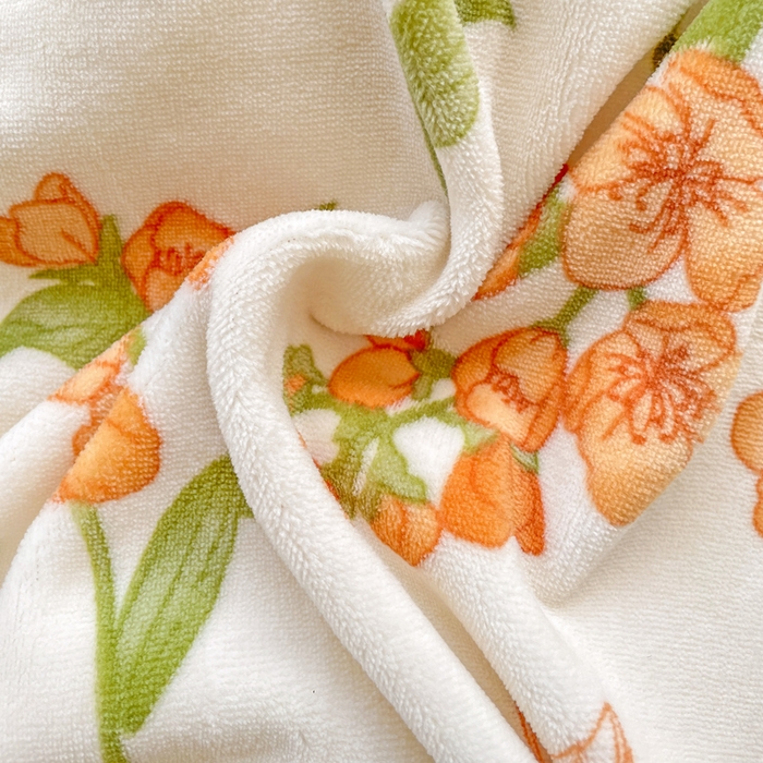 91家纺网 家纺一手货源 找家纺 丽涵家纺 2025秋冬新品230克全工艺消光牛奶绒印花四件套 花季