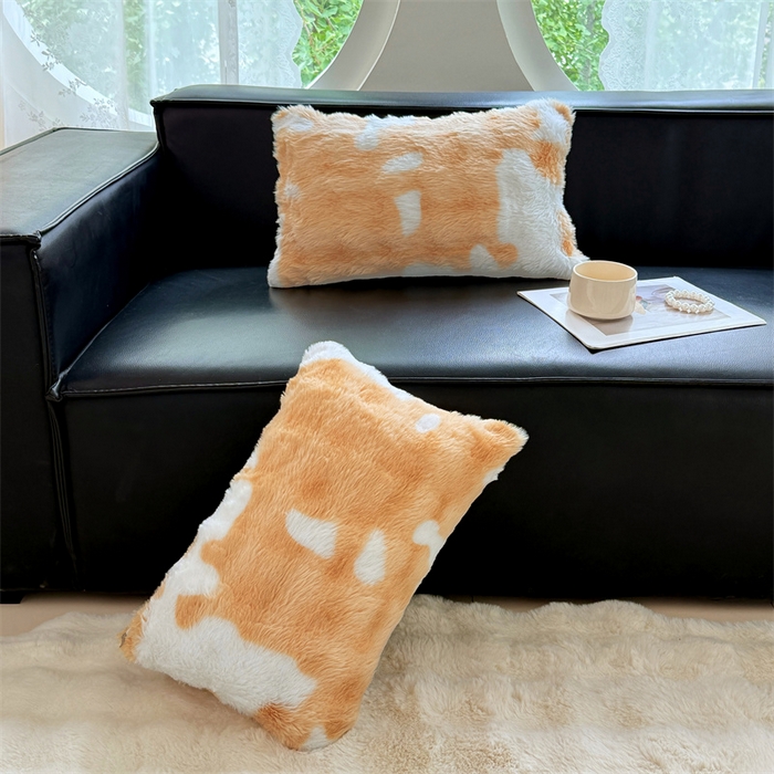 91家纺网 家纺一手货源 找家纺 （总）梦舒羽 2025新款兔毛绒抱枕套单人牛奶绒枕芯套雪花绒儿童枕枕头套-泡泡