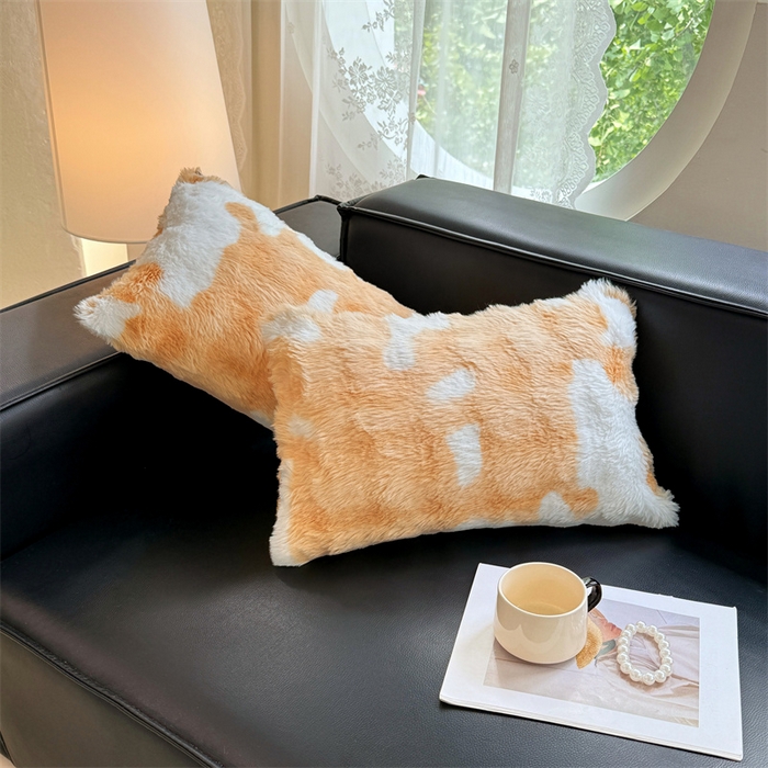 91家纺网 家纺一手货源 找家纺 （总）梦舒羽 2025新款兔毛绒抱枕套单人牛奶绒枕芯套雪花绒儿童枕枕头套-泡泡