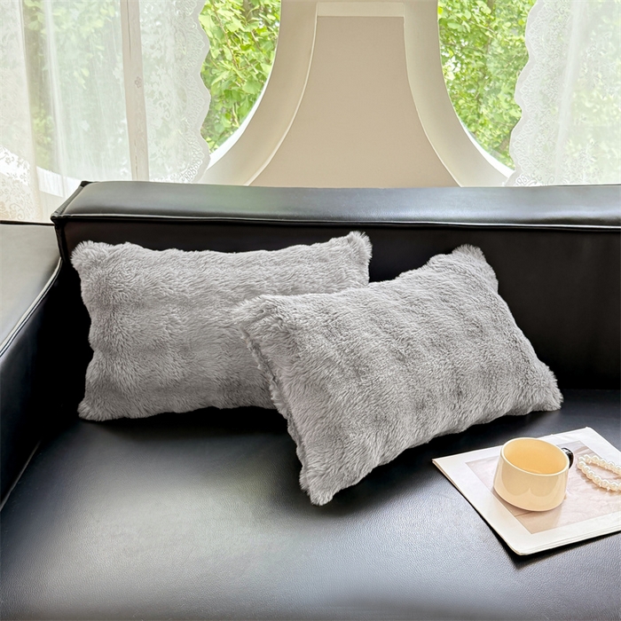 91家纺网 家纺一手货源 找家纺 （总）梦舒羽 2025新款兔毛绒抱枕套单人牛奶绒枕芯套雪花绒儿童枕枕头套-泡泡