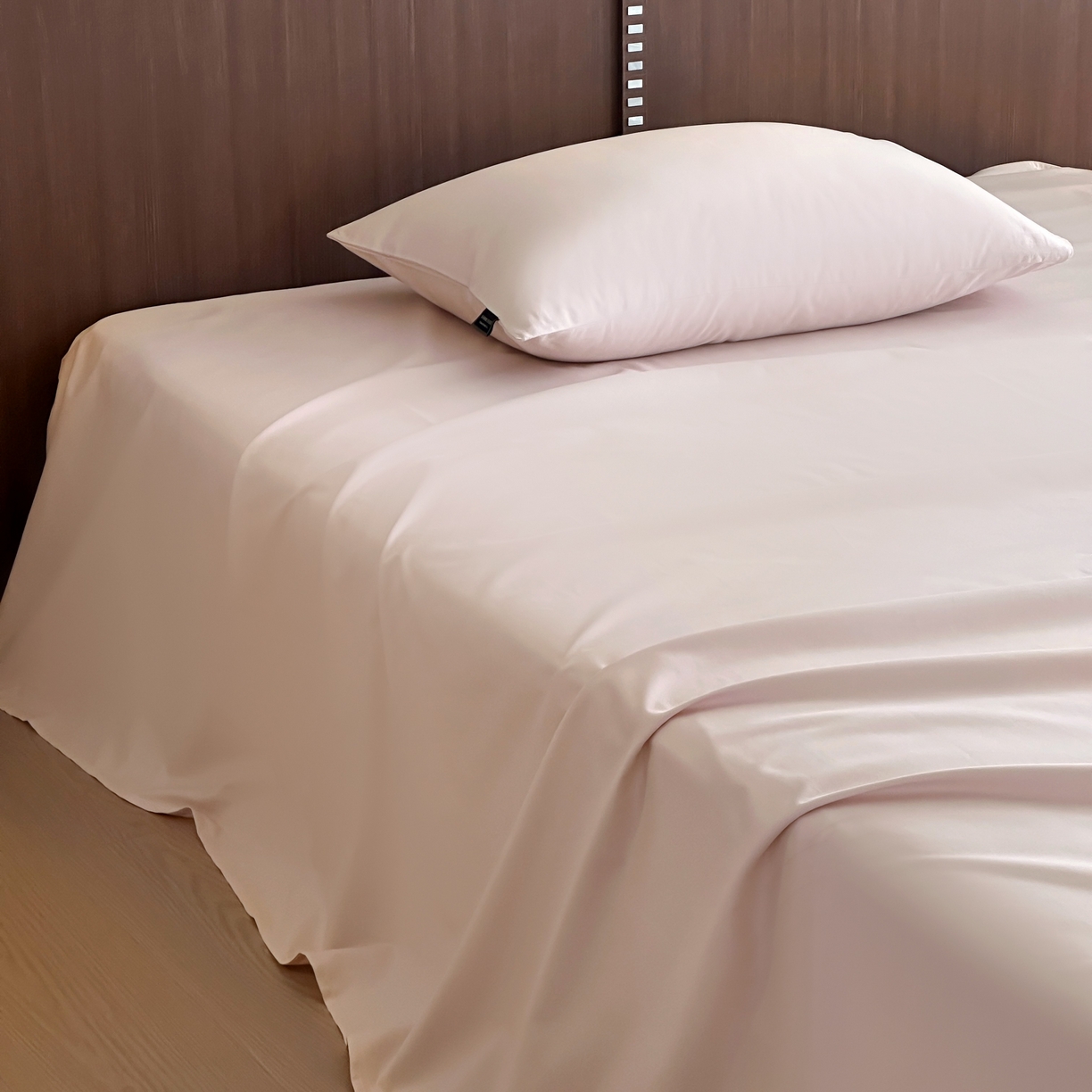 91家纺网 家纺一手货源 找家纺 三味舒屋 2025新款50支磨毛长绒棉纯棉纯色单床单床单单件-长期主义 浅淡粉