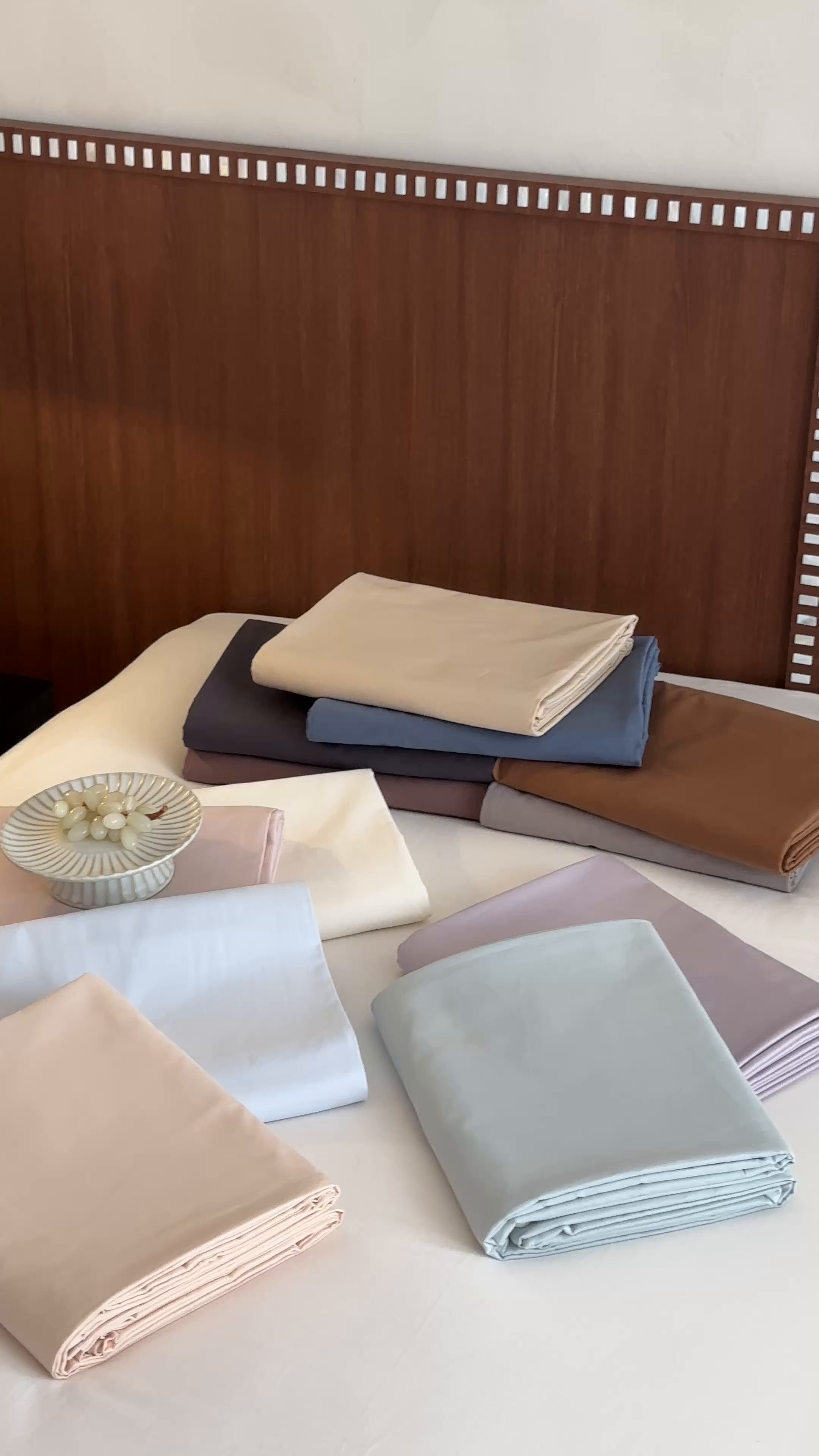 91家纺网 家纺一手货源 找家纺 三味舒屋 2025新款50支磨毛长绒棉纯棉纯色单床单床单单件-长期主义 晴天蓝