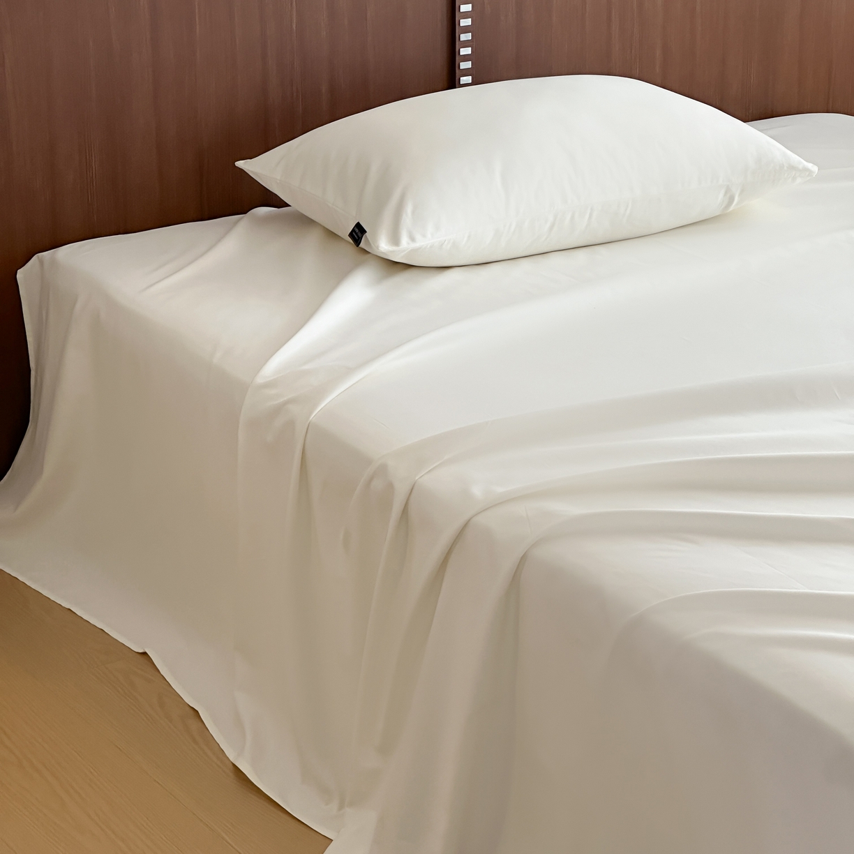 91家纺网 家纺一手货源 找家纺 三味舒屋 2025新款50支磨毛长绒棉纯棉纯色单床单床单单件-长期主义 雪白