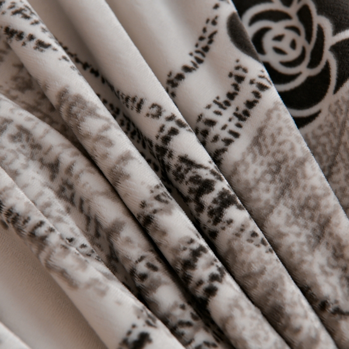 91家纺网 家纺一手货源 找家纺 丽涵家纺 2025秋冬新品230克全工艺消光牛奶绒印花四件套 小香风