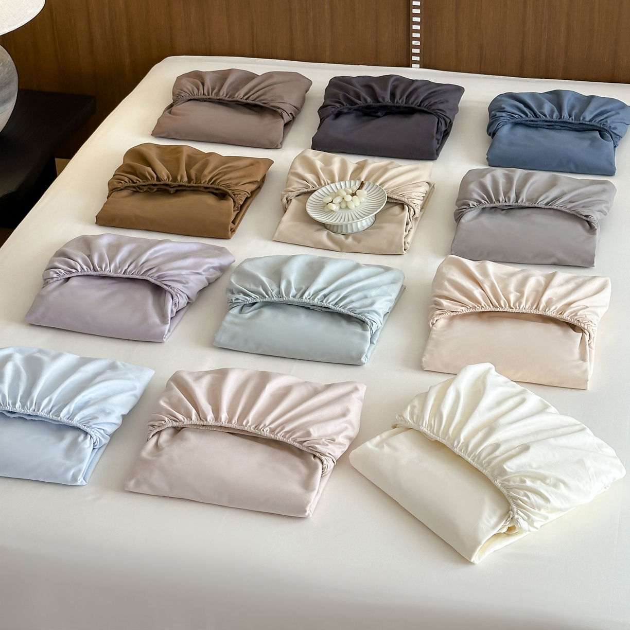 91家纺网 家纺一手货源 找家纺 （总）三味舒屋 2025新款50支磨毛长绒棉纯棉纯色单床笠床笠单件-长期主义