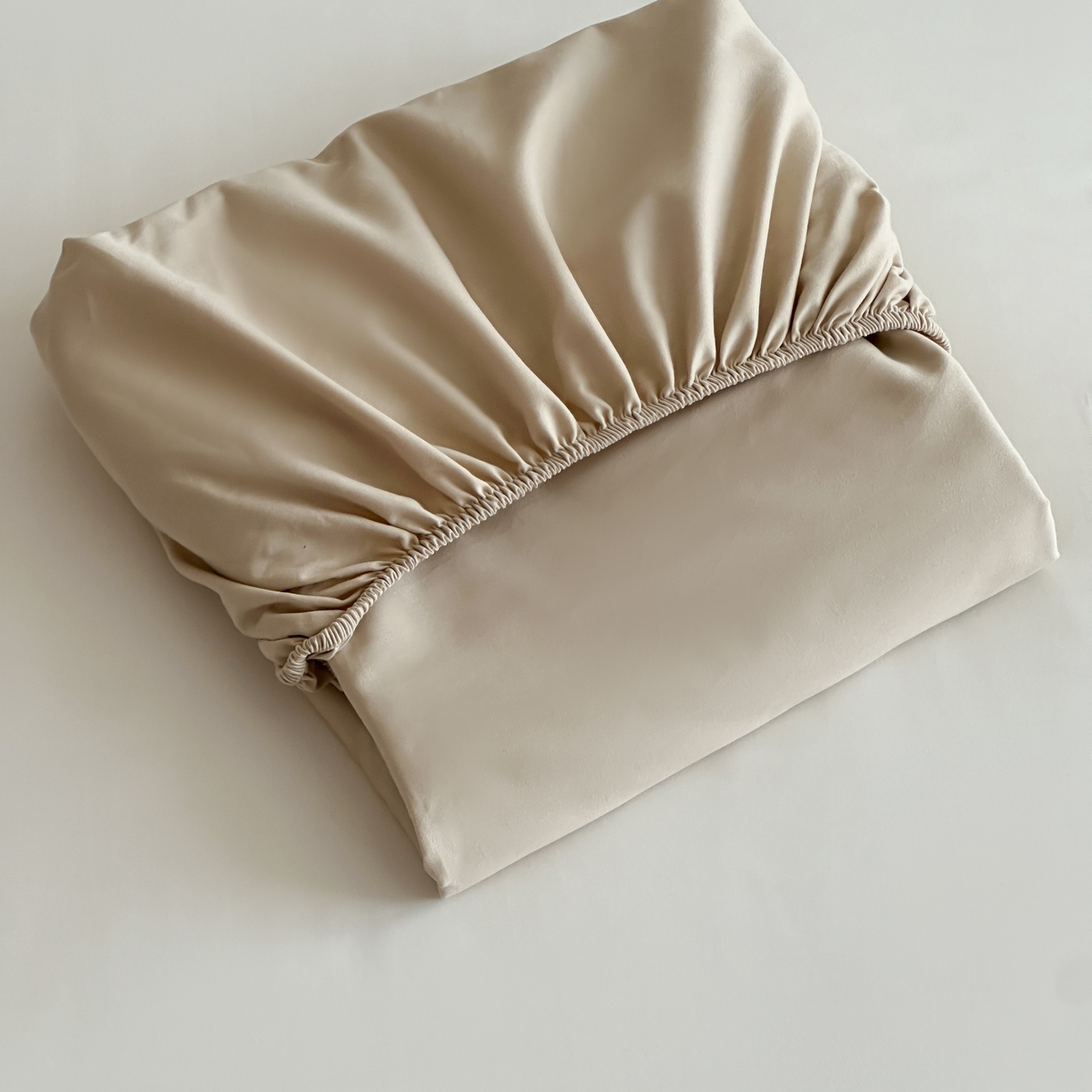 91家纺网 家纺一手货源 找家纺 三味舒屋 2025新款50支磨毛长绒棉纯棉纯色单床笠床笠单件-长期主义 组合图仅供展示不可下单