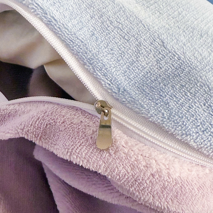 91家纺网 家纺一手货源 找家纺 王朝国际 2026新款高克重牛奶绒印花四件套 香芋蓝