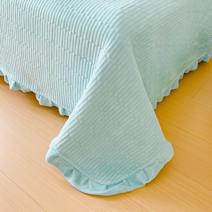 91家纺网 家纺一手货源 找家纺 （总）乐野家居 2025新款A类加厚素色牛奶绒被套系列