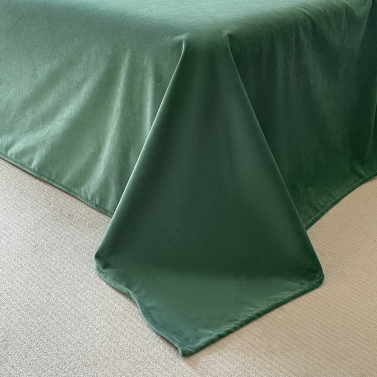 91家纺网 家纺一手货源 找家纺 羚羊语家纺 2025新款280克灯芯绒婴儿绒四件套高级嵌绳拼接款水晶绒宝宝绒牛奶绒床单床笠款三件套-奶芙绒系列 半糖绿洲