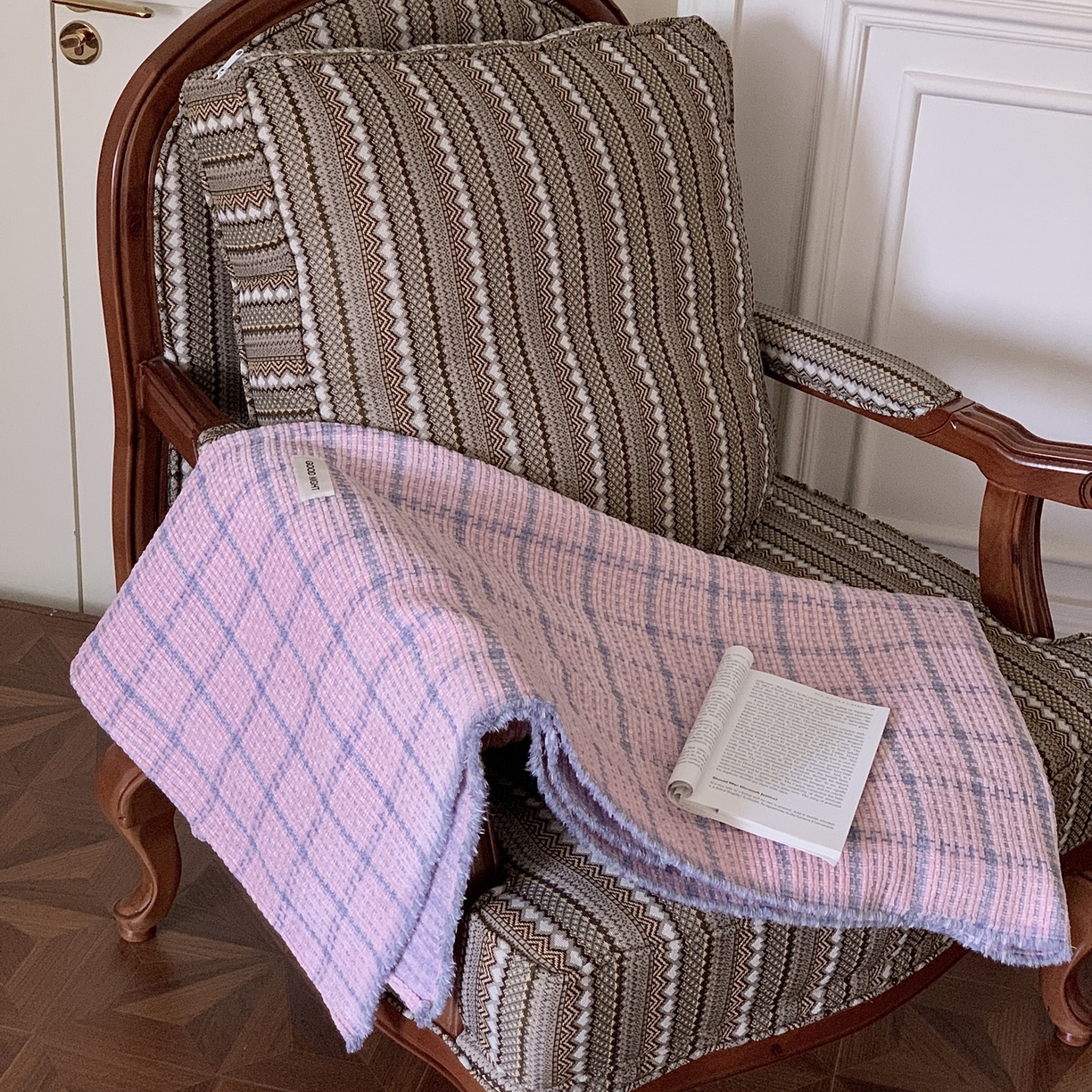 91家纺网 家纺一手货源 找家纺 （总）小欢喜 2025新款雪尼尔盖毯午休毯