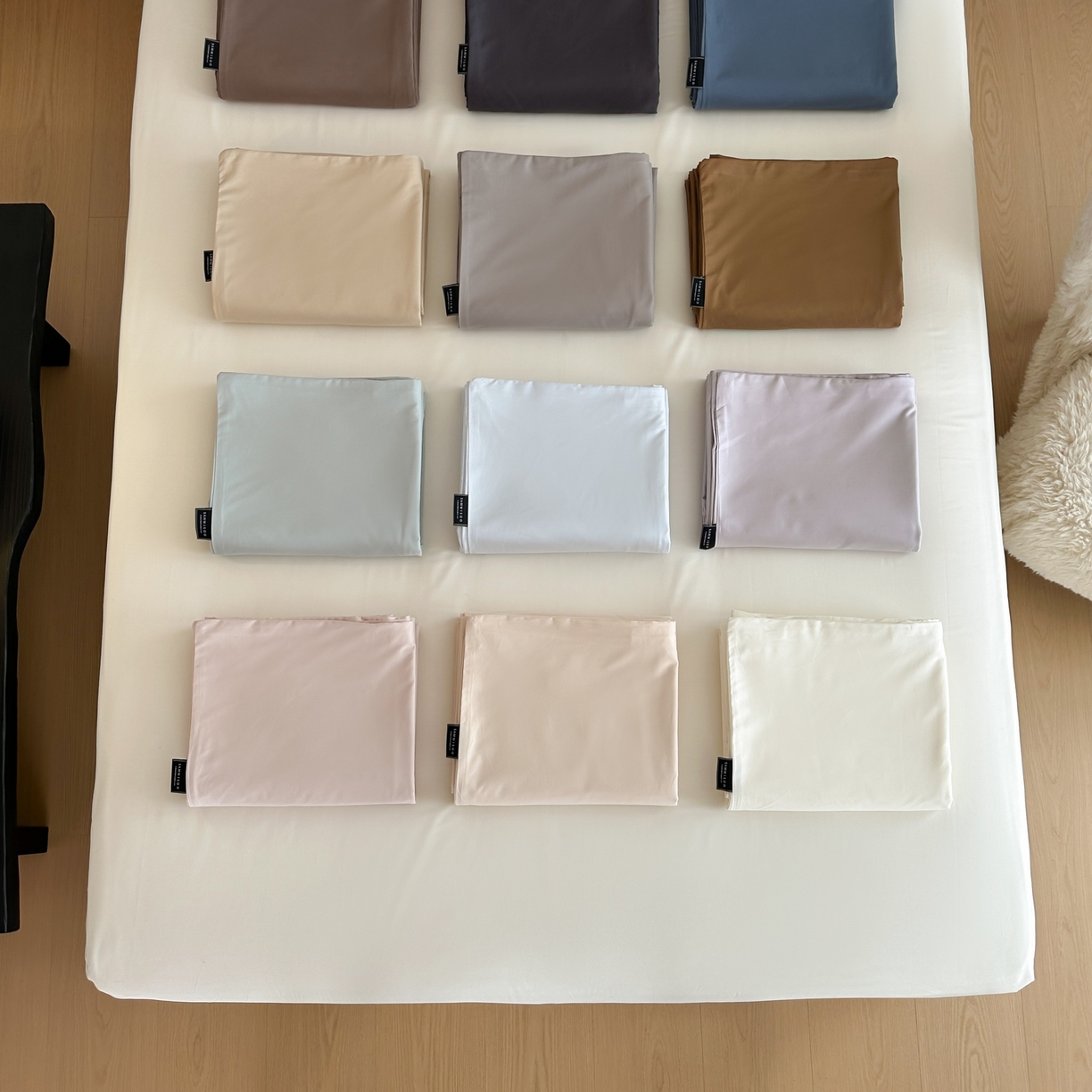 91家纺网 家纺一手货源 找家纺 （总）三味舒屋 2025新款50支磨毛长绒棉纯棉纯色单被套被套单件-长期主义