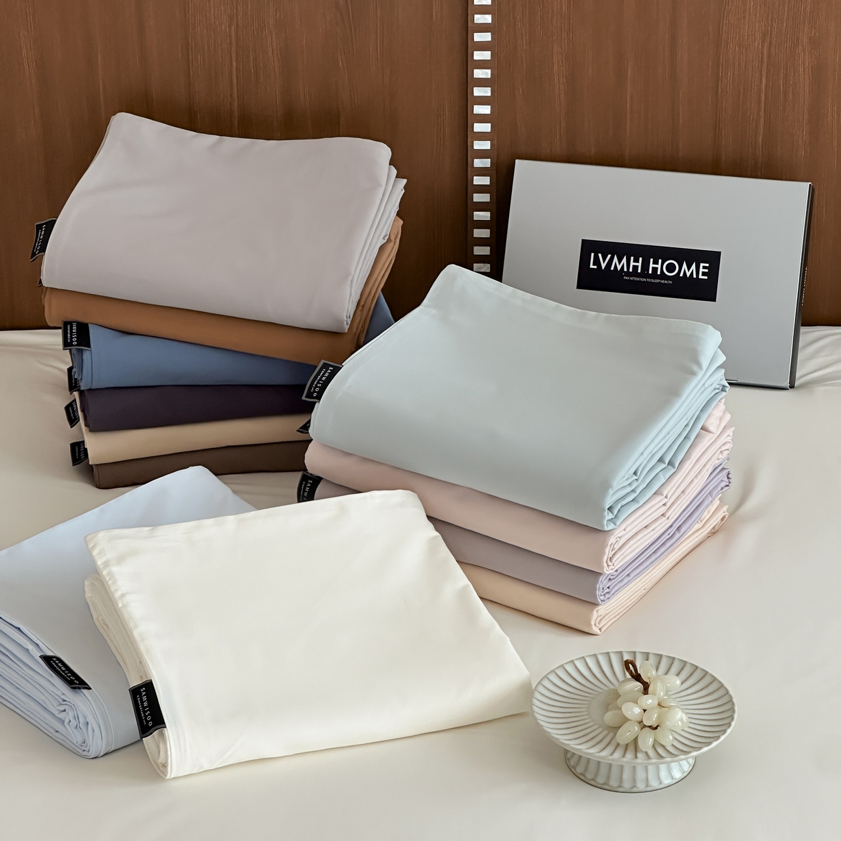 91家纺网 家纺一手货源 找家纺 三味舒屋 2025新款50支磨毛长绒棉纯棉纯色单被套被套单件-长期主义 组合图仅供展示不可下单