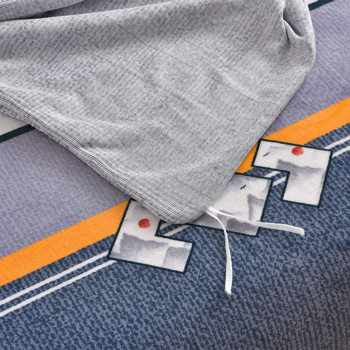 91家纺网 家纺一手货源 找家纺 佳一 2025新款高克重8-9斤 印花牛奶绒四件套 锦绣山河