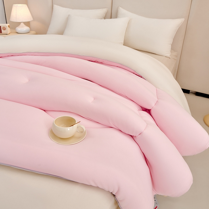 91家纺网 家纺一手货源 找家纺 （总）小燕燕家纺 2025新款针织棉大豆被春秋被冬被被子被芯