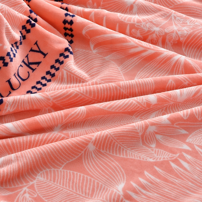 91家纺网 家纺一手货源 找家纺 佳一 2025新款高克重8-9斤 印花牛奶绒四件套 暖暖时光