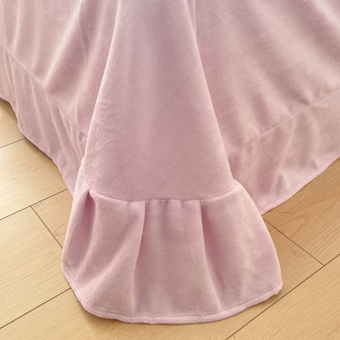 91家纺网 家纺一手货源 找家纺 爱家（原缔乐家纺） 2025新款牛奶雕花绒四件套-香香公主 香香公主-梦幻紫